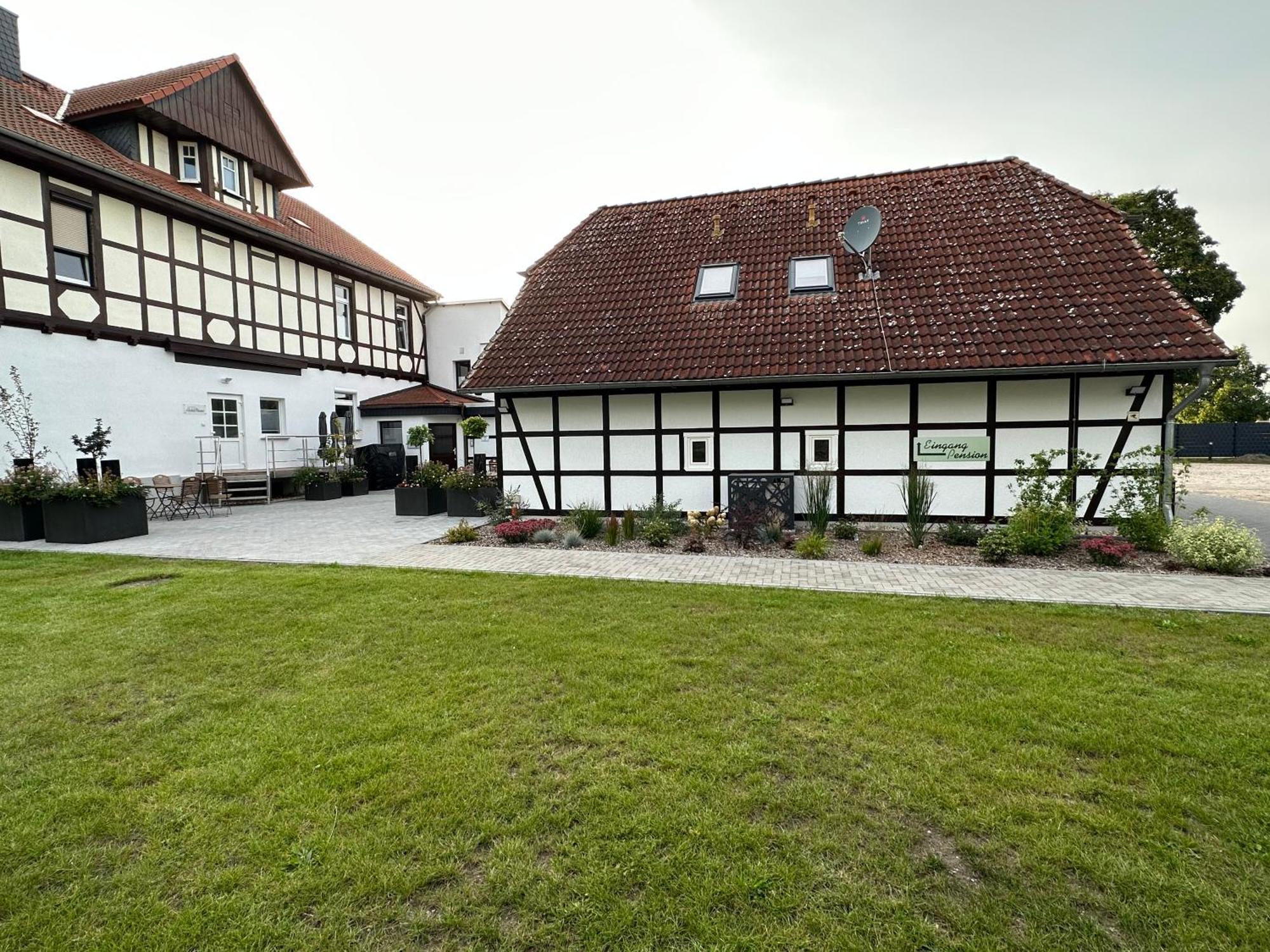 Pension Am Stadtrand Zerbst Hotel Eksteriør billede